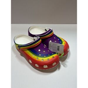 Crocs Classic Rainbow Dye M9/W11 New In Bag
